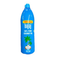 bajaj 100% pure coconut oil 500 ml