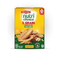 britannia nutrichoic digestive biscuits 5 n (200 g each)