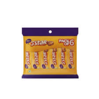 cadbury 5 star kitted pack clocloate bar 108 g