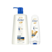 dove intense repair hair shampoo & conditioner 16 n (5.5 ml each)
