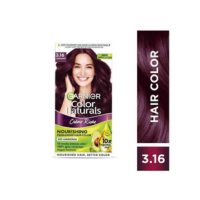 garnier natural burgundy hair colour shade no 3.16 40 ml