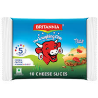 britannia processed cheese slices, 180 g