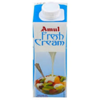 amul fresh cream tetra pack, 250 g