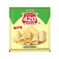 agarwal 420 papad moong sada, 200 g