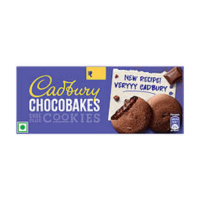 cadbury chocobake choc filled cookies 20 g