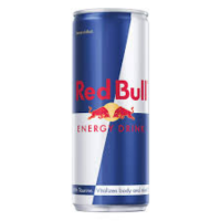 red bull energy drink can, 250 ml