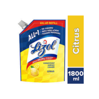 lizol citrus disinfectant cleaner 1.8l