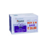 himalaya moisturiser baby soap pack 2 n (125 g each)