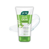 joy pure aloe hydrating face wash gel 150 ml