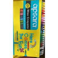 apsara wax crayons 24