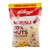 kellogg's extra nut delight muesli 750 g