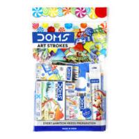 doms art strokes drawing kit 1 n
