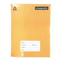 itc classmate cbse notebook 4 lined, 180 pages, 1 n