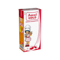 amul gold standardised milk tetra pack, 1 l