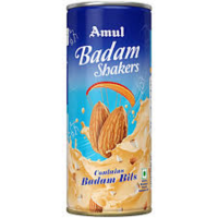 amul kool badam drink can, 200 ml