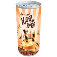 amul kool koko flavored milk can, 200 ml