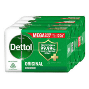 dettol soap original 4 n (100 g each)