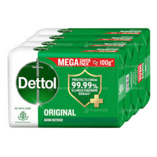 dettol soap original 4 n (100 g each) dettol soap original 4 n (100 g each)