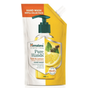 himalaya pure hands tulsi and lemon hand wash 2 n (675 ml each)