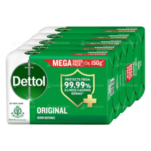dettol soap original 5 n (150 g each)