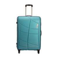 safari 4 wheel teal green trolly case 1 n
