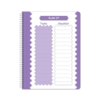 apsara spiral 5 subject 24x18 cm 252 pages single line notebook 1n