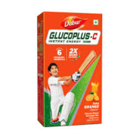 dabur gluco plus c orange, 75 g