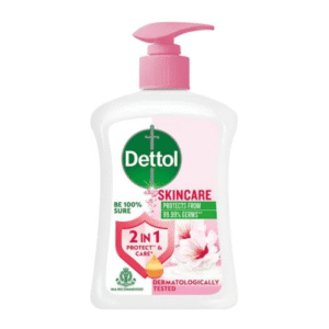 dettol skincare liquid hand wash pump, 200 ml