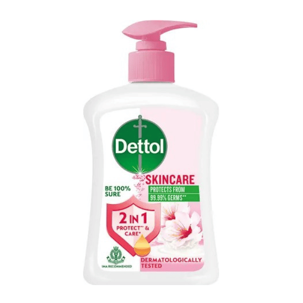 dettol skincare liquid hand wash pump, 200 ml dettol skincare liquid hand wash pump, 200 ml