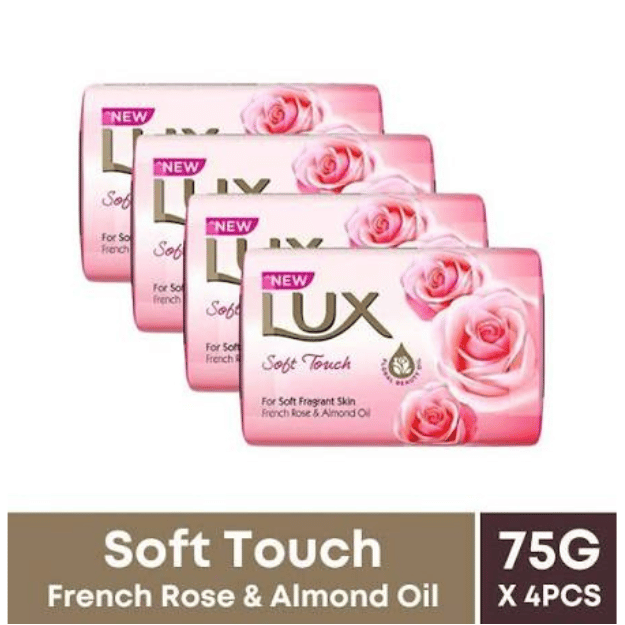 lux soap 4 n (75 g each) lux soap 4 n (75 g each)