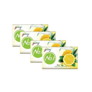 godrej no.1 lime & aloe vera soap 4 n (47 g each)